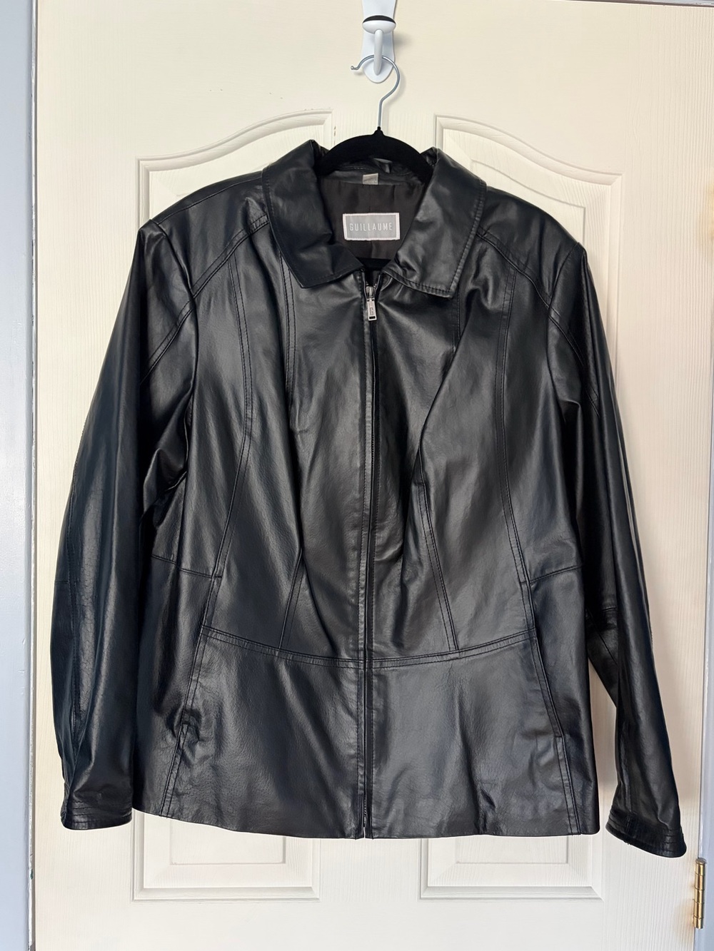 Plus Size Guillaume Leather Jacket